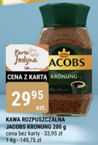 bi1 KAWA ROZPUSZCZALNA JACOBS KRONUNG 200 g oferta