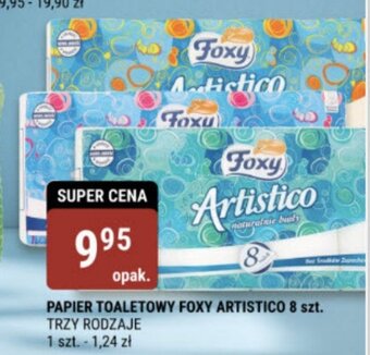 bi1 PAPIER TOALETOWY FOXY ARTISTICO 8 szt. oferta