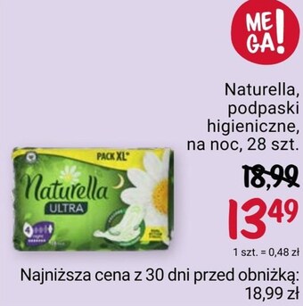 Rossmann Podpaski naturella oferta