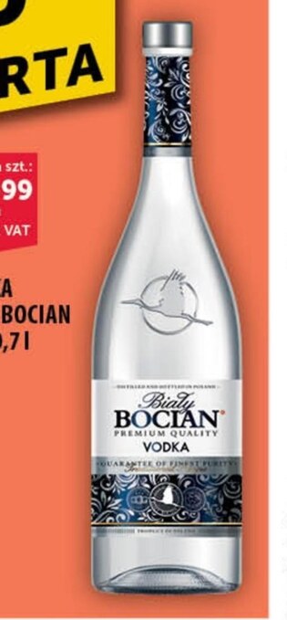 Eurocash Cash & Carry Wódka biały bocian oferta