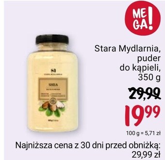 Rossmann Puder do kąpieli stara mydlarnia oferta