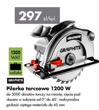 Mrówka Pilarka tarczowa graphite oferta