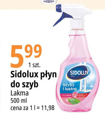 E.Leclerc Sidolux płyn do szyb Lakma 500ml oferta