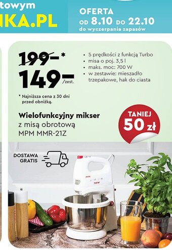Biedronka Mikser z misą mmr-21z oferta