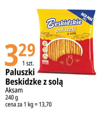 E.Leclerc Paluszki Beskidzke z solą Aksam 240g oferta