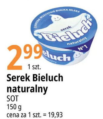 E.Leclerc Serek Bieluch naturalny SOT 150g oferta