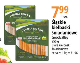 E.Leclerc Śląskie kiełbaski śniadaniowe Goodvalley 250 g oferta