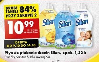 Biedronka Płyn do płukania tkanin Silan 1,32 l oferta