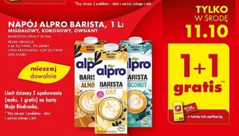 Biedronka NAPÓJ ALPRO BARISTA, 1 L oferta