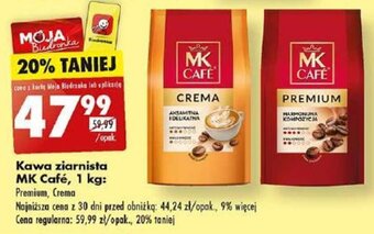 Biedronka Kawa ziarnista MK Café oferta