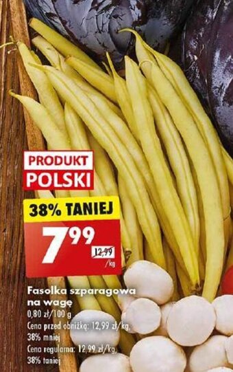 Biedronka Fasolka szparagowa 1 kg oferta