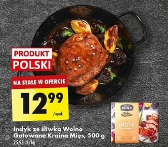 Biedronka Indyk ze śliwką Wolno Gotowane Kraina Mięs, 500 g oferta