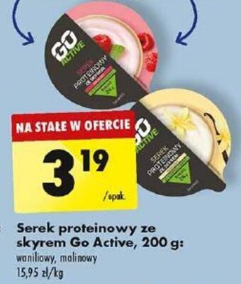 Biedronka Serek proteinowy skyrem Go Active, 200 g oferta