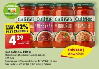Biedronka Sos Culineo, 520 g oferta