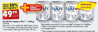 Biedronka Nestlé Nan Optipro Plus, 800 g oferta