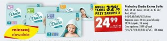 Biedronka Pieluchy Dada Extra Soft 37-54 szt. oferta