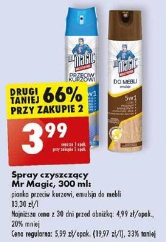 Biedronka Spray czyszczący Mr Magic, 300 ml oferta