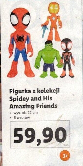 Lidl Figurka z kolekcji Spidey and His Amazing Friends oferta