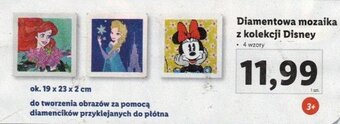 Lidl Diamentowa mozaika z kolekcji Disney oferta