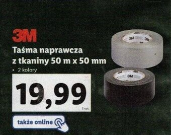 3M Taśma naprawcza z tkaniny 50 m x 50 mm