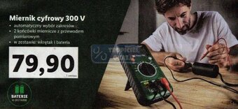 Lidl PARKSIDE Miernik cyfrowy 300 V oferta