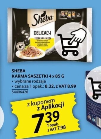 Selgros SHEBA KARMA SASZETKI 4 x 85 G oferta