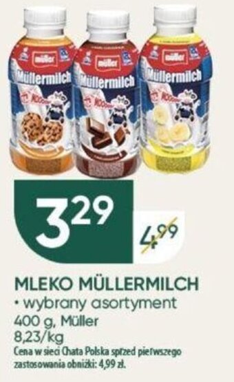 Chata Polska MLEKO MÜLLERMILCH 400 g, Müller oferta