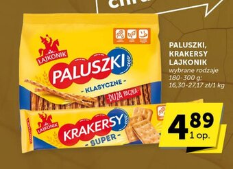 Groszek PALUSZKI, KRAKERSY LAJKONIK 180-300 g oferta