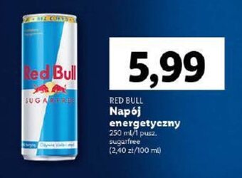 Lidl RED BULL Napój energetyczny 250 ml oferta