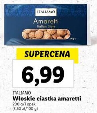 ITALIAMO Włoskie ciastka amaretti 200 g