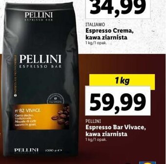 PELLINI Espresso Bar Vivace, kawa ziarnista 1 kg