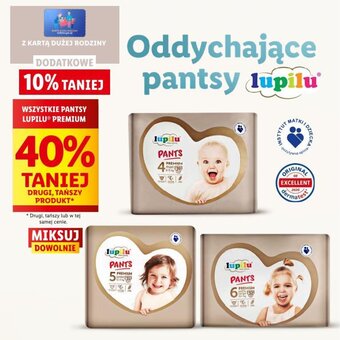 Lidl WSZYSTKIE PANTSY LUPILU PREMIUM oferta