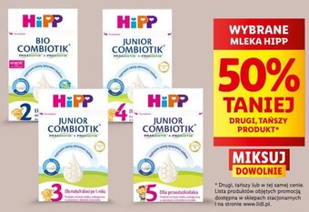 Lidl WYBRANE MLEKA HIPP oferta