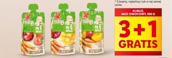 Lidl KUBUŚ, MUS OWOCOWY, 100 G oferta