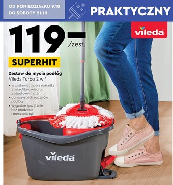 Biedronka Mop ultramax turbo 2w1 oferta