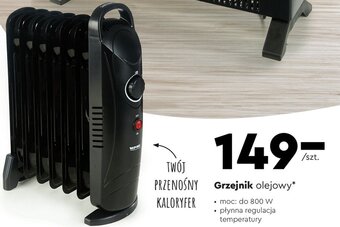 Biedronka Grzejnik olejowy oferta