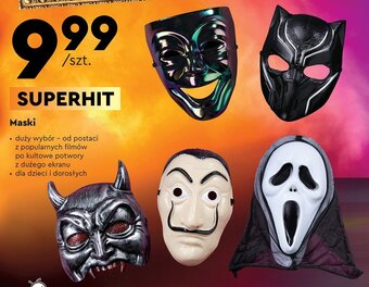 Biedronka Maska halloween oferta