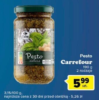 Carrefour Pesto Carrefour 190g oferta