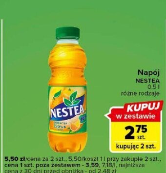 Carrefour Napój NESTEA 0,5l oferta