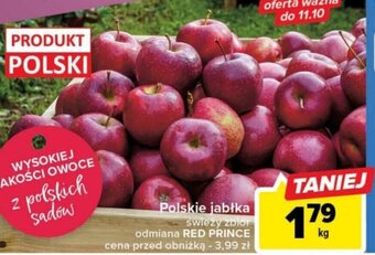 Carrefour Polskie jabłka 1kg oferta