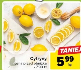 Carrefour Cytryny 1kg oferta