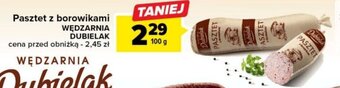 Carrefour Pasztet z borowikami WĘDZARNIA DUBIELAK 100g oferta