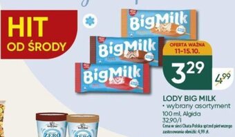Chata Polska LODY BIG MILK oferta
