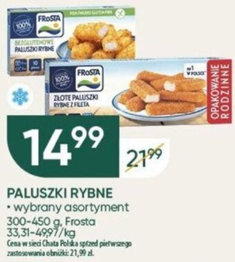 Chata Polska PALUSZKI RYBNE 300-450 g oferta