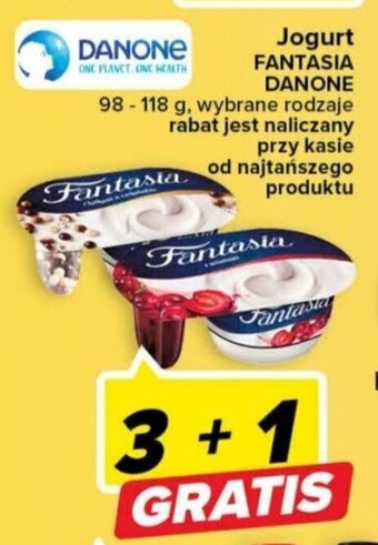 Carrefour DANONE Jogurt FANTASIA 98-118g oferta