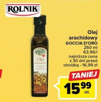 ROLNIK Olej arachidowy GOCCIA D'ORO 250ml