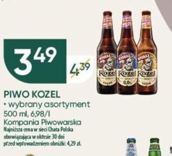 Chata Polska PIWO KOZEL 500 ml oferta