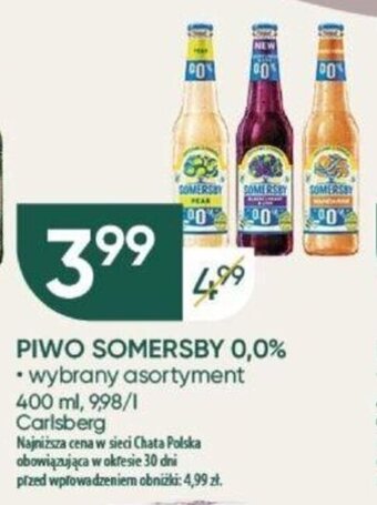 Chata Polska PIWO SOMERSBY 0,0% 400 ml oferta