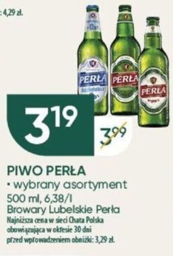 Chata Polska PIWO PERŁA 500 ml oferta