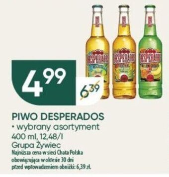 Chata Polska PIWO DESPERADOS 400 ml oferta